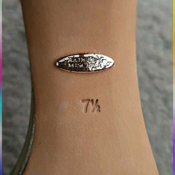 Badgley Mischka Womens Gold Pascale T Strap Rhinestone Heel 7.5 - Picture 10 of 15